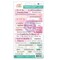 Postcards from Paradise Collection Chipboard Stickers - 49 pcs w/ foil accents Scrapbook Supplies Material For Craft Notebooksdecoupage Album Journals Planners Art Journaling Bullet